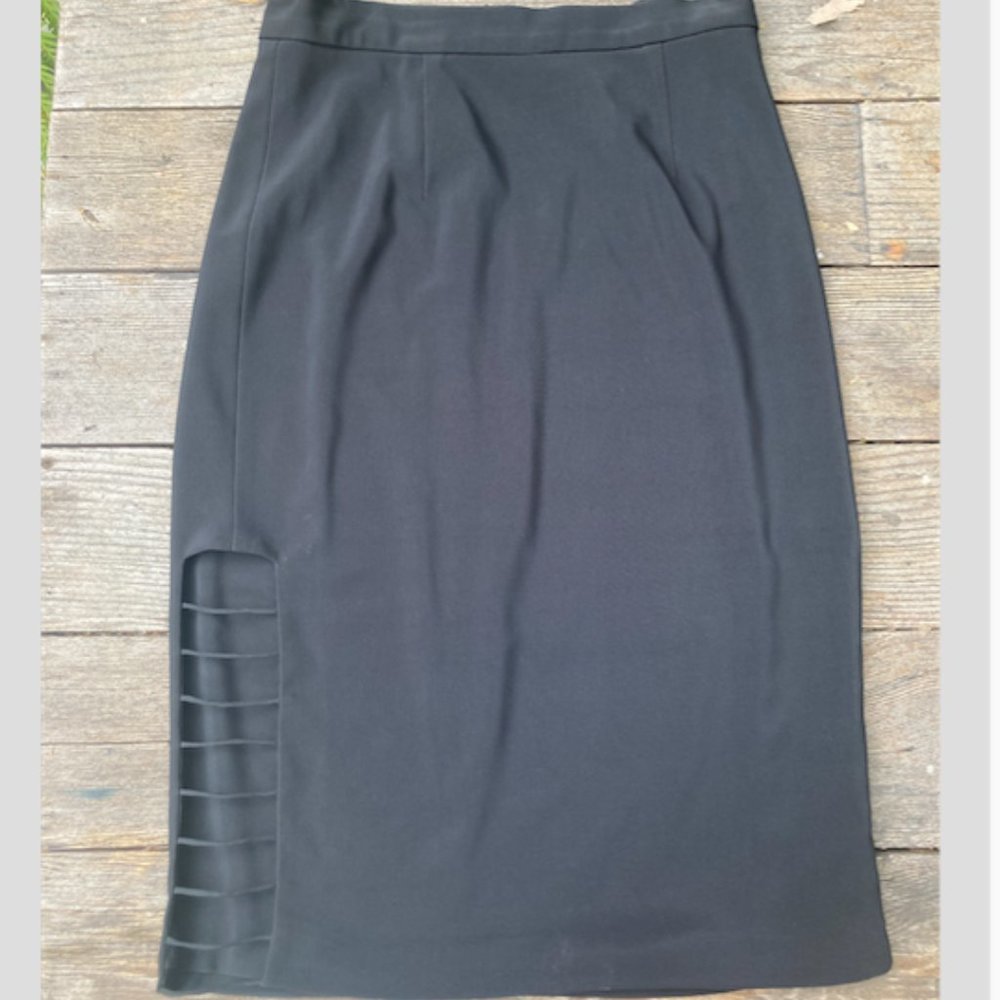 Cameo Airplane Skirt (Black)